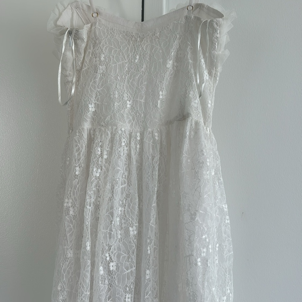LoveShackFancy White Lace Maxi Dress - Picture 6 of 10